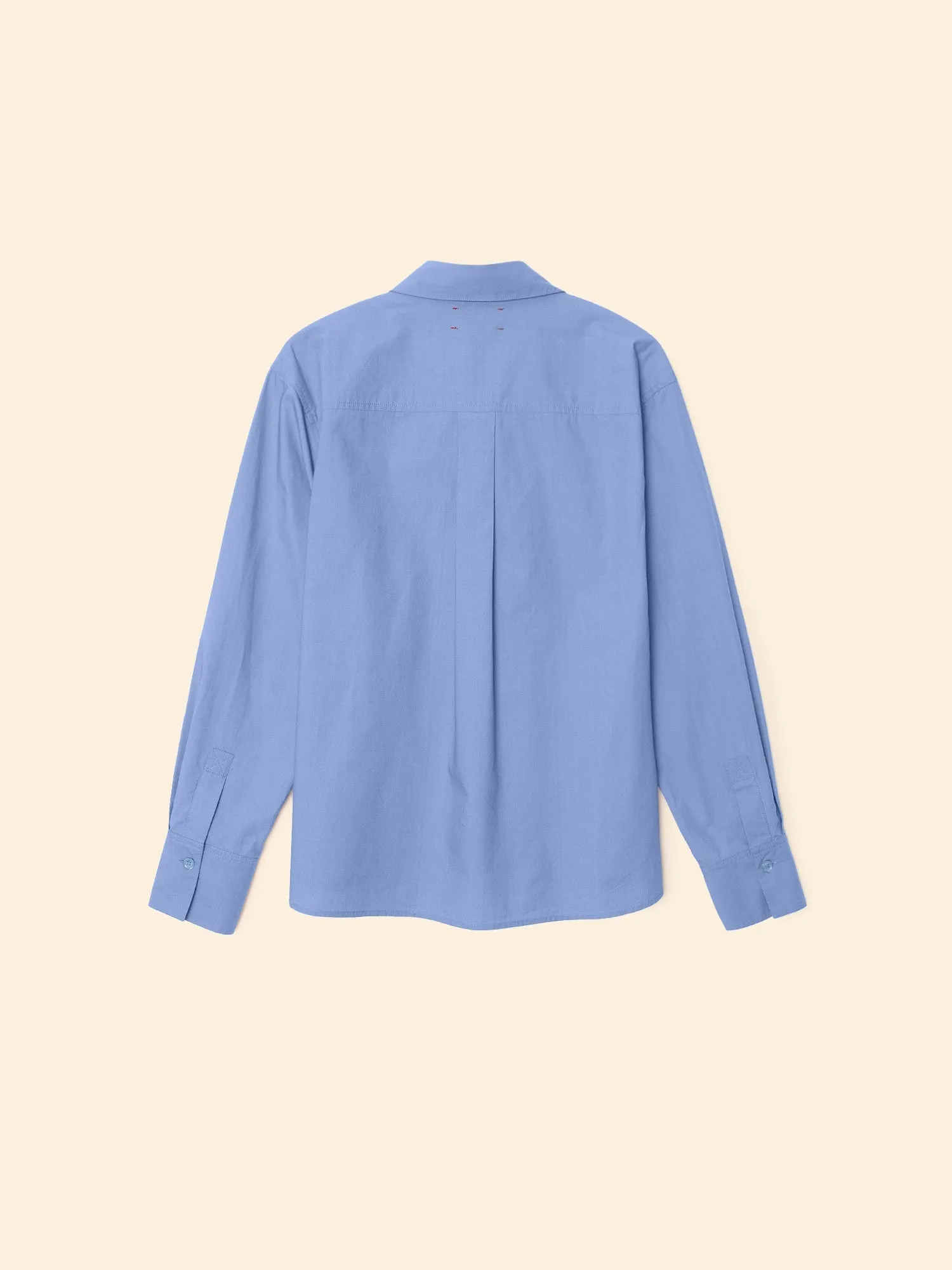 Cadet Blue Monroe Shirt sold by XiRENA product image thumbnail 4
