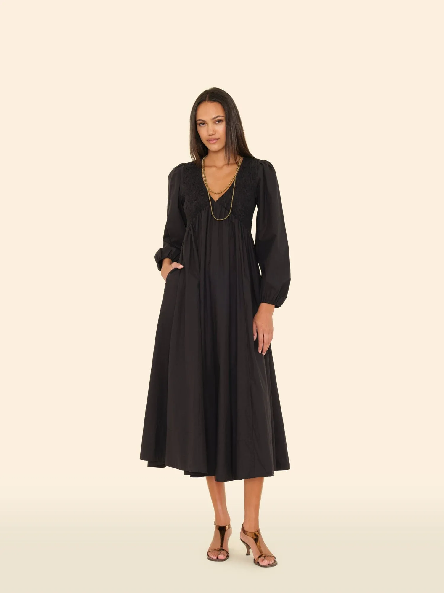 Black Luella Dress sold by XiRENA product image thumbnail 3