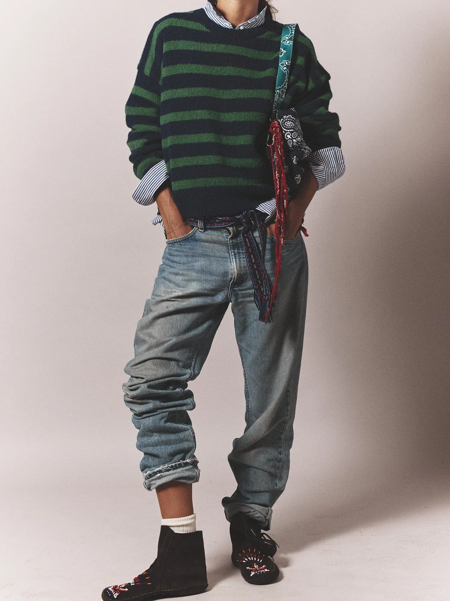 Navy Pine Lela Sweater sold by XiRENA product image thumbnail 2