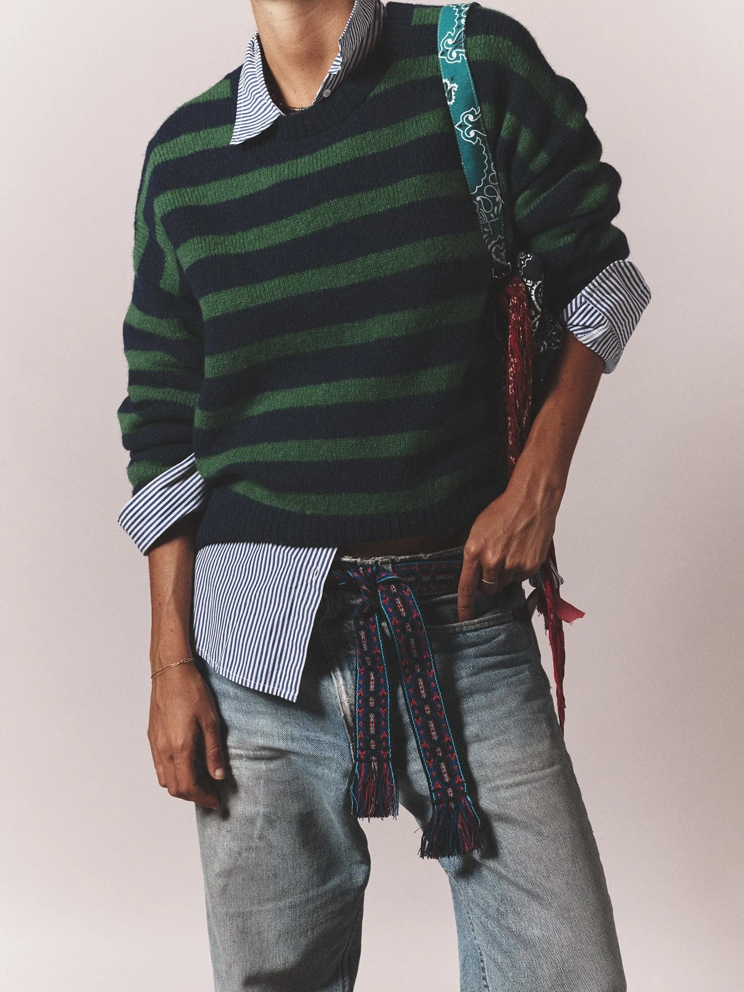 Navy Pine Lela Sweater sold by XiRENA product image thumbnail 4