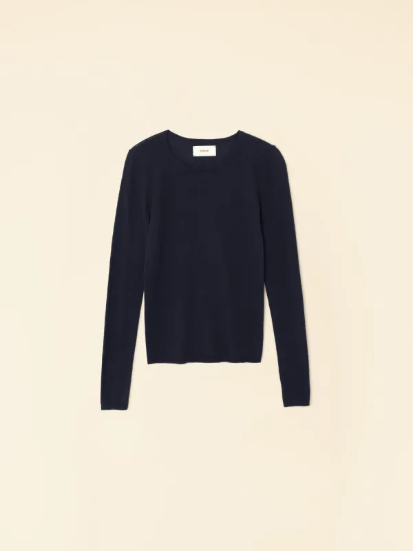 Navy Crewe Sweater sold by XiRENA