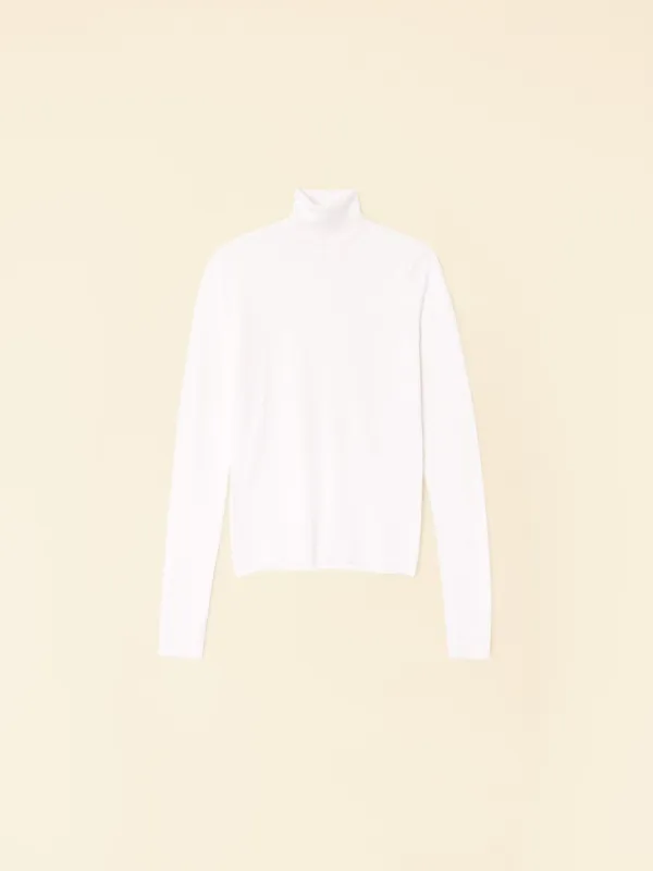 White Tommy Sweater sold by XiRENA