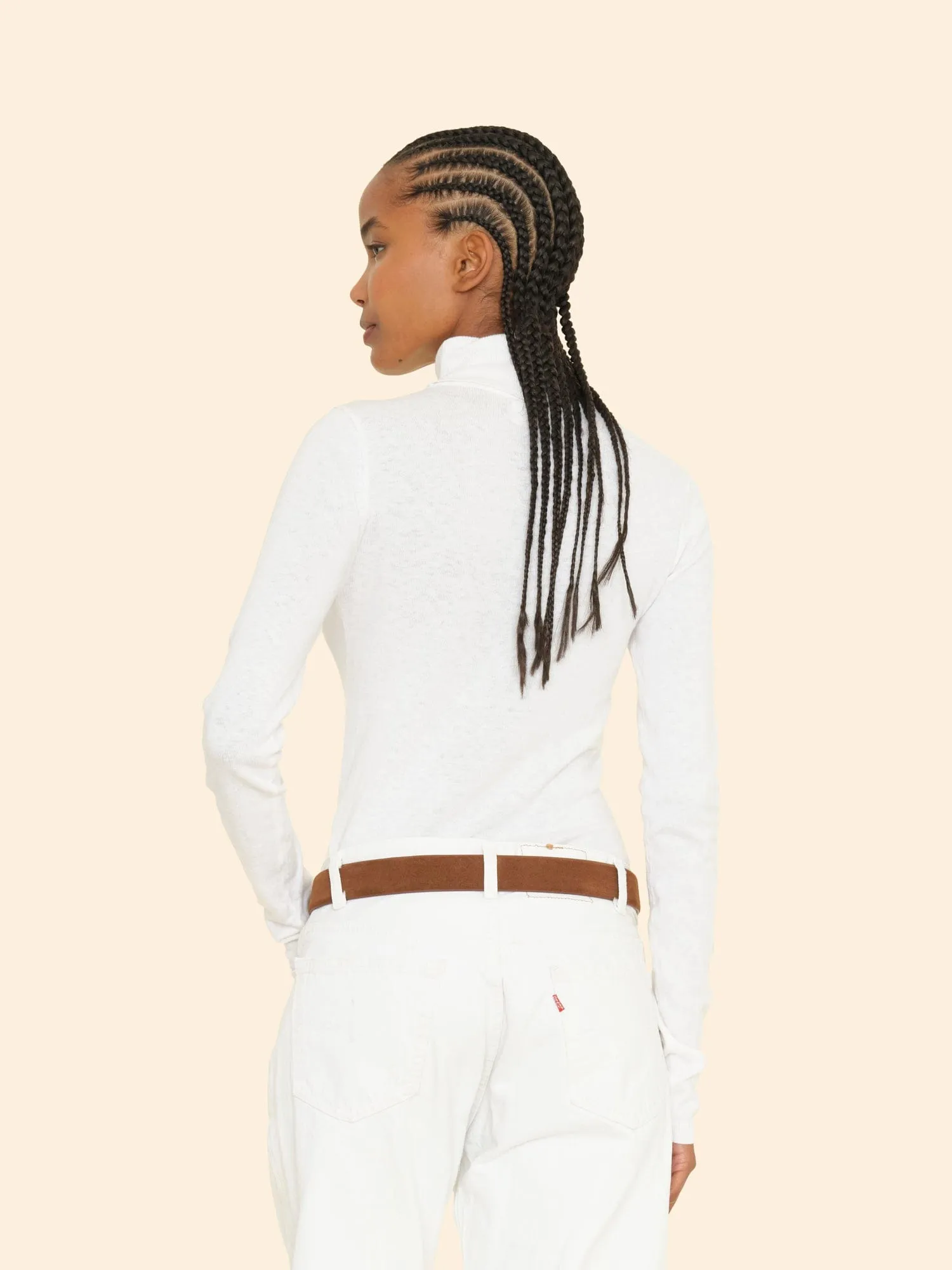 White Tommy Sweater sold by XiRENA product image thumbnail 3