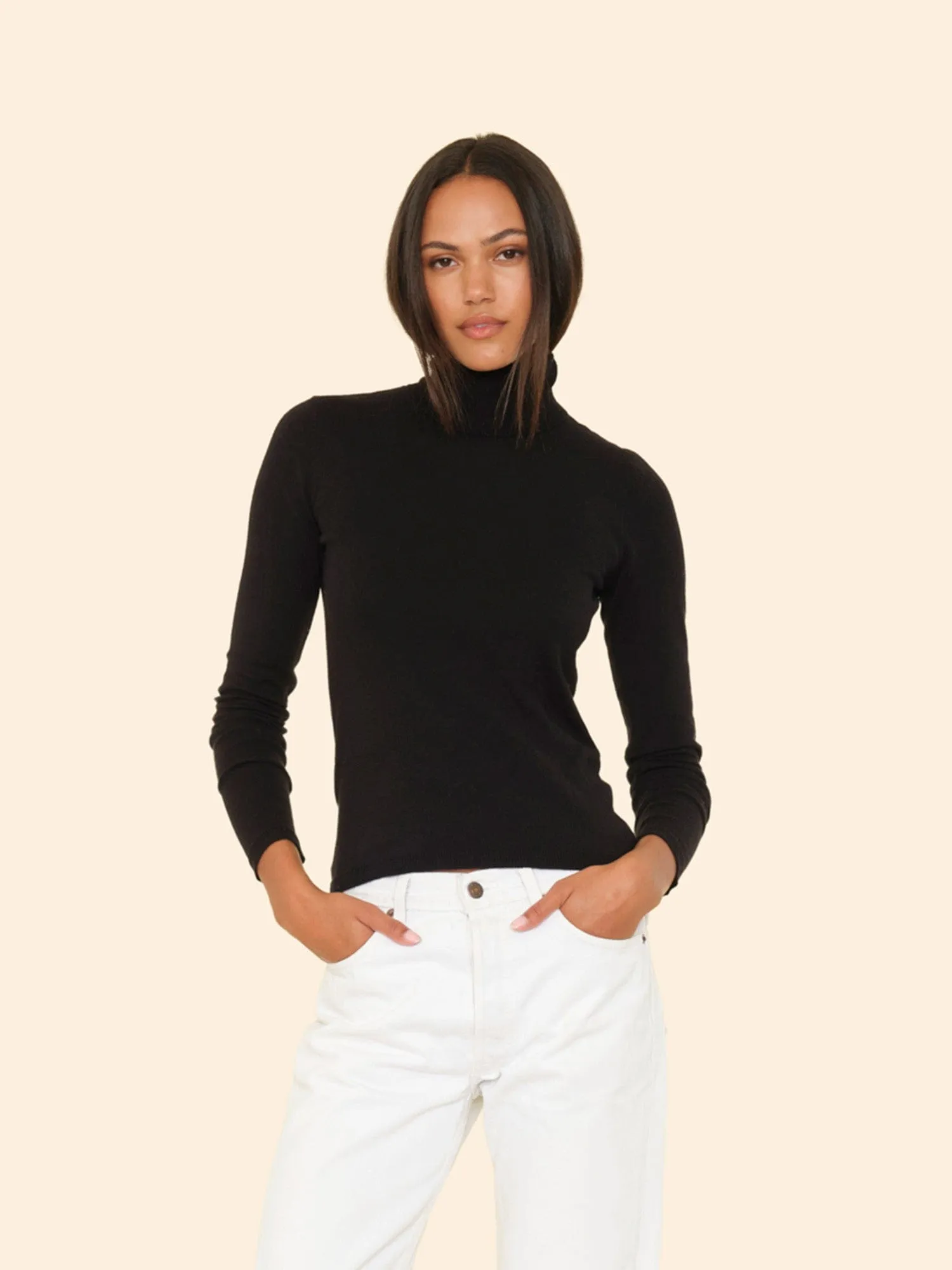 Black Tommy Sweater sold by XiRENA product image thumbnail 2