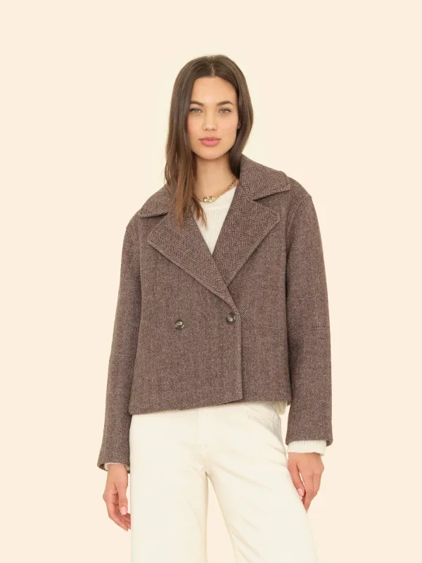 Brown Charles Jacket sold by XiRENA