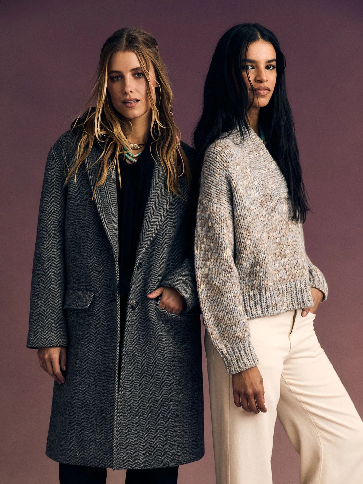 Gray Byron Coat sold by XiRENA product image thumbnail 2