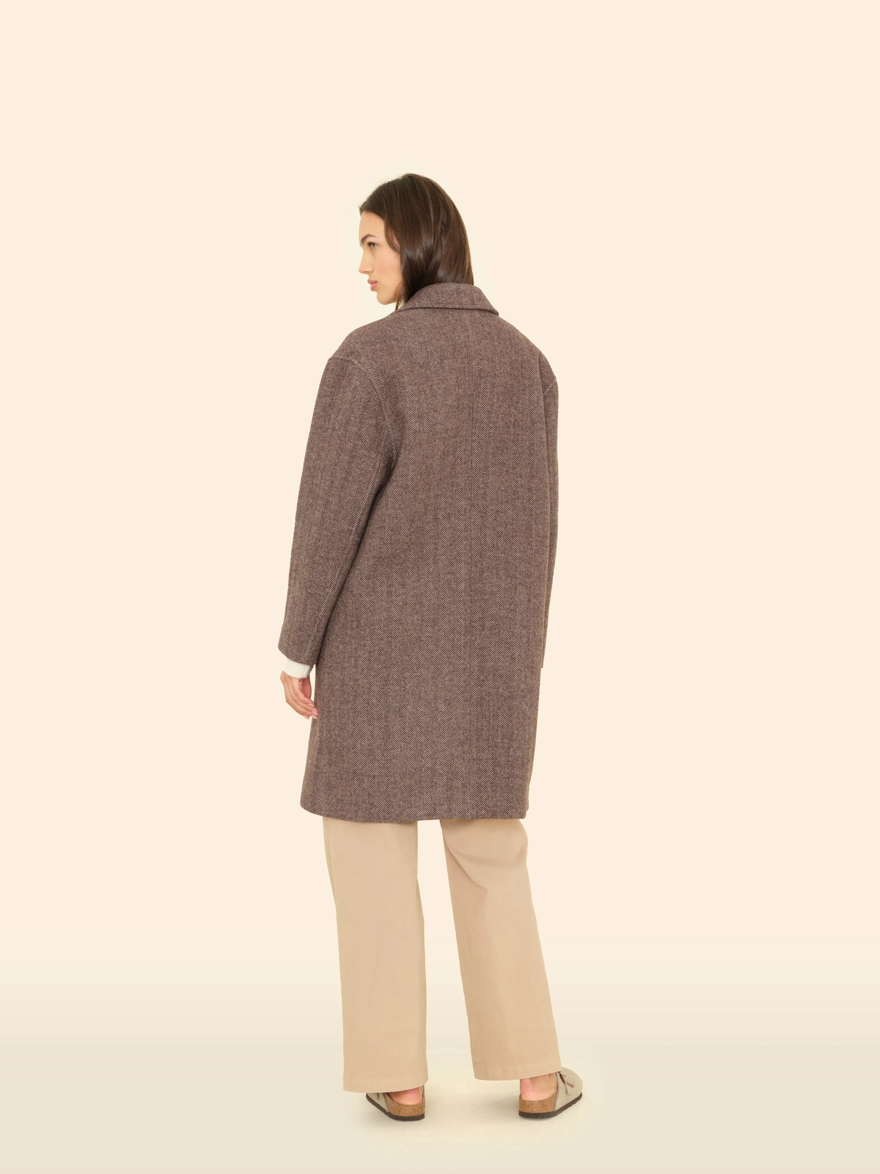 Brown Byron Coat sold by XiRENA product image thumbnail 3