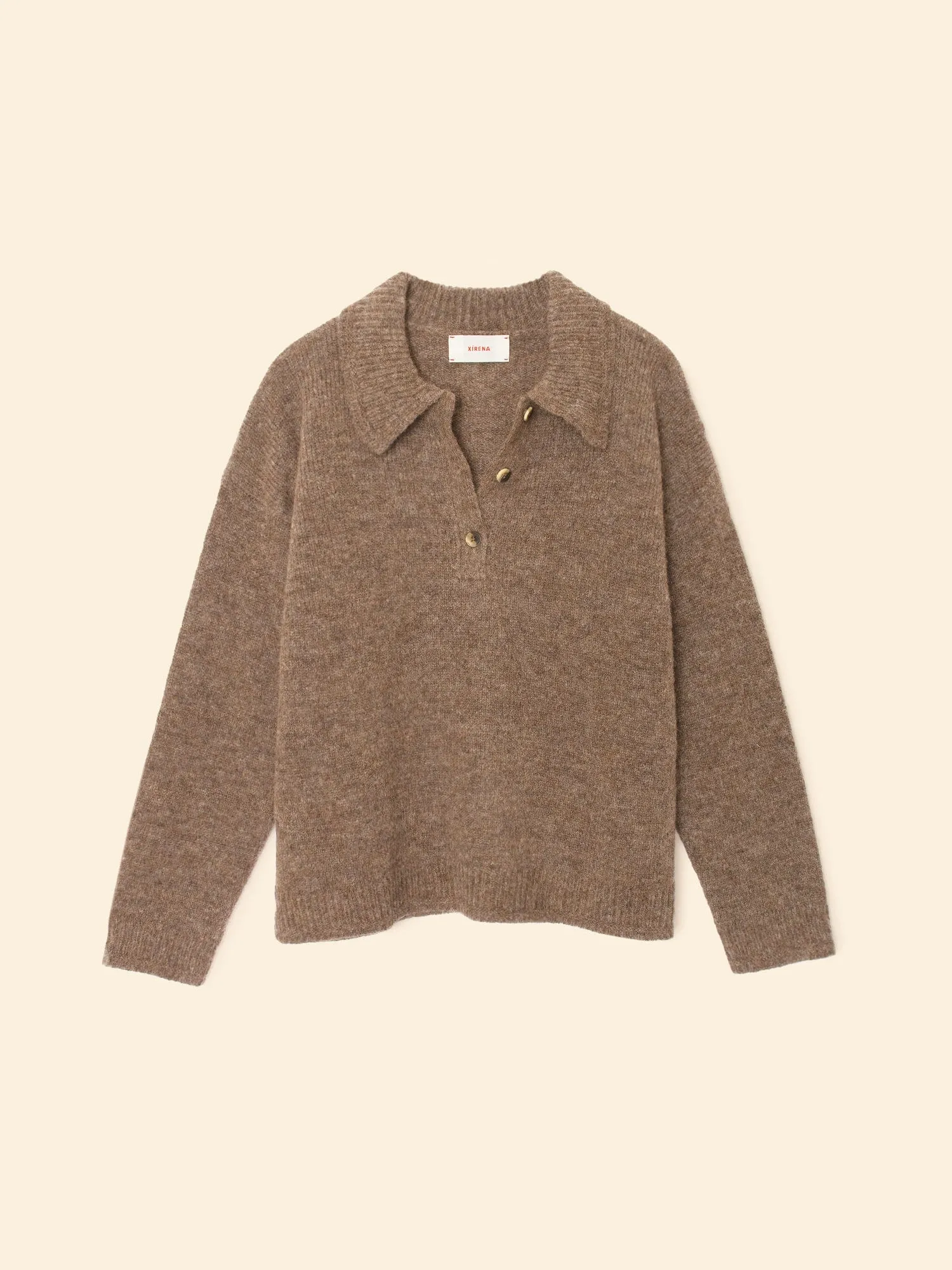 Taupe Ethan Sweater sold by XiRENA product image thumbnail 3