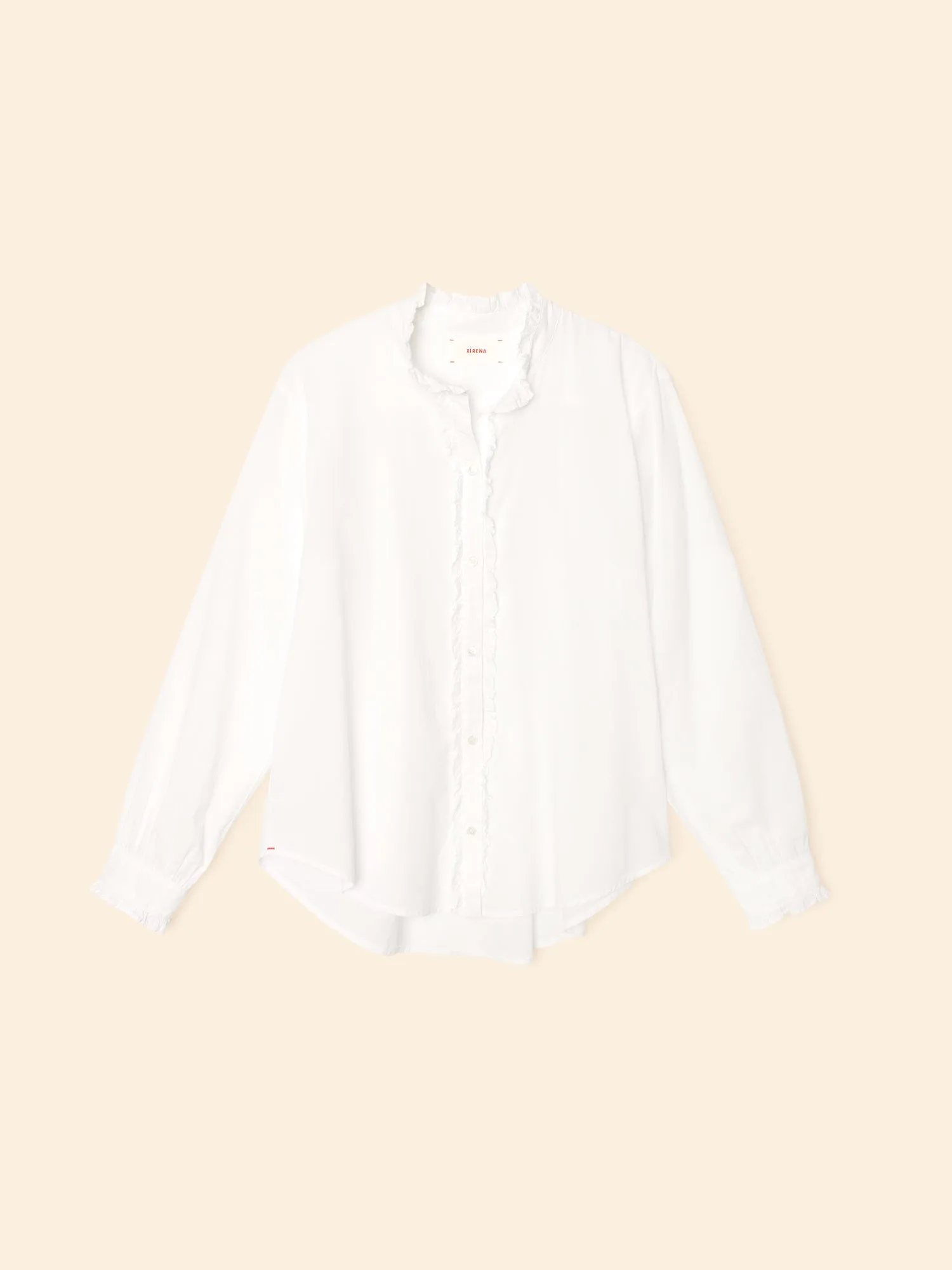 White Amelie Shirt sold by XiRENA product image thumbnail 3