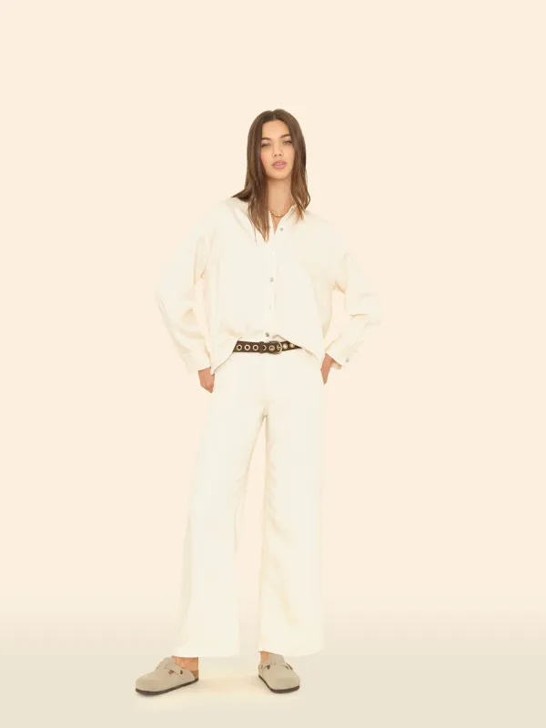 Ecru Nixon Denim Pant sold by XiRENA