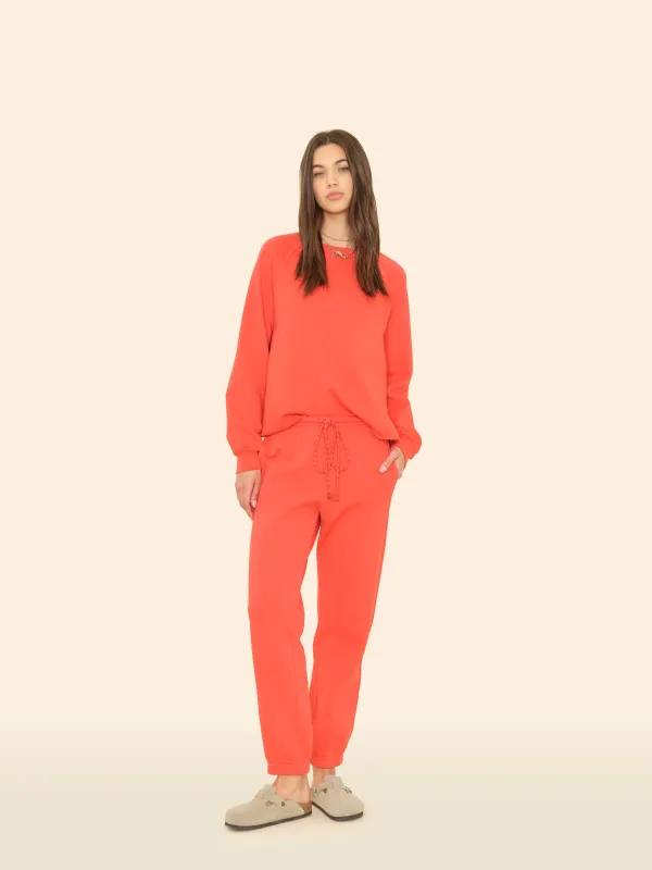 All Star Red Hemming Sweatpant sold by XiRENA