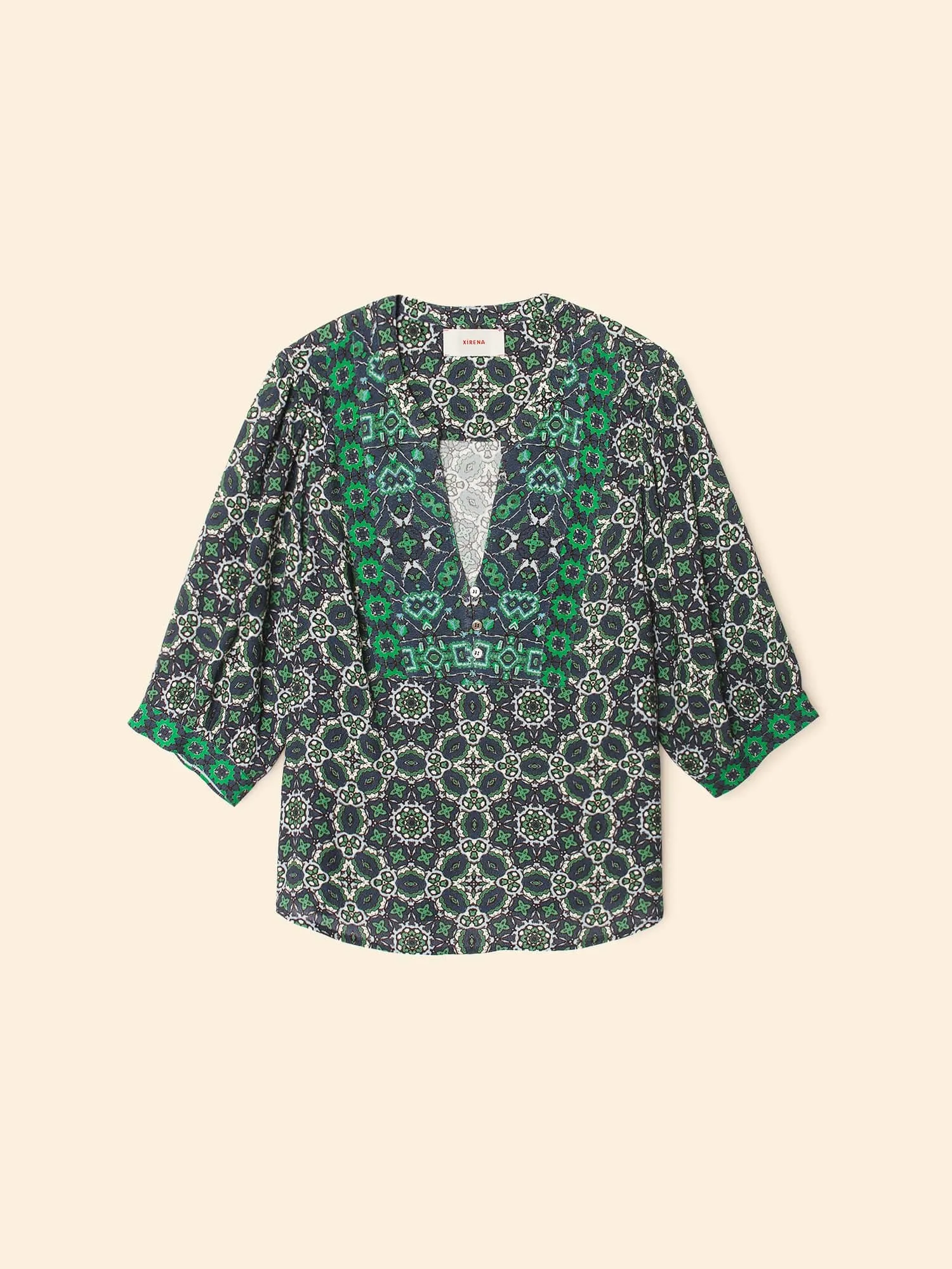 Navy Tile Corrine Top sold by XiRENA product image thumbnail 3