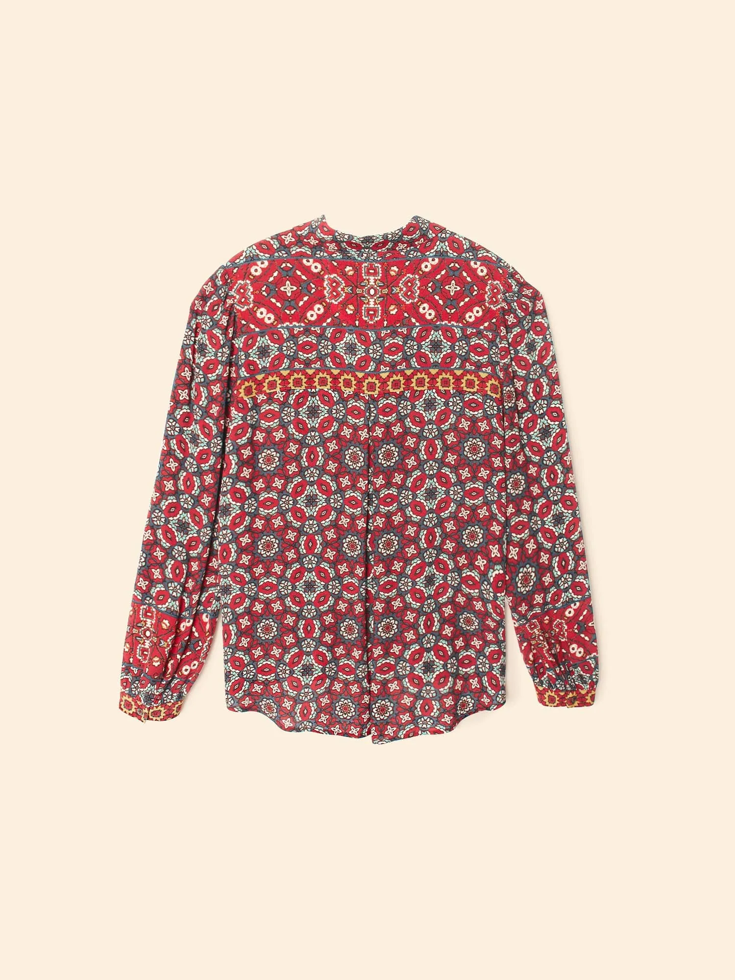 Merlot Tile Gaby Shirt sold by XiRENA product image thumbnail 4