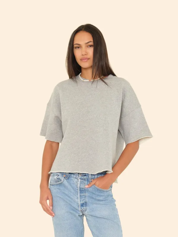 Heather Grey Romeo Sweatshirt sold by XiRENA