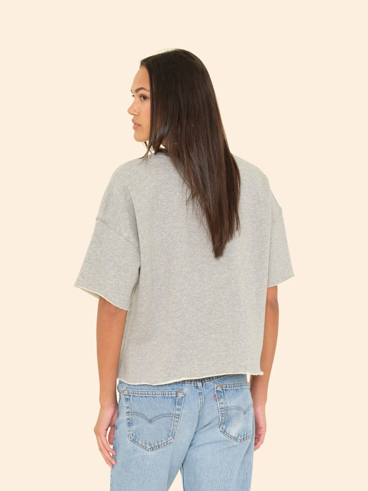Heather Grey Romeo Sweatshirt sold by XiRENA product image thumbnail 2