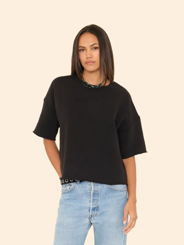 Black Romeo Sweatshirt sold by XiRENA