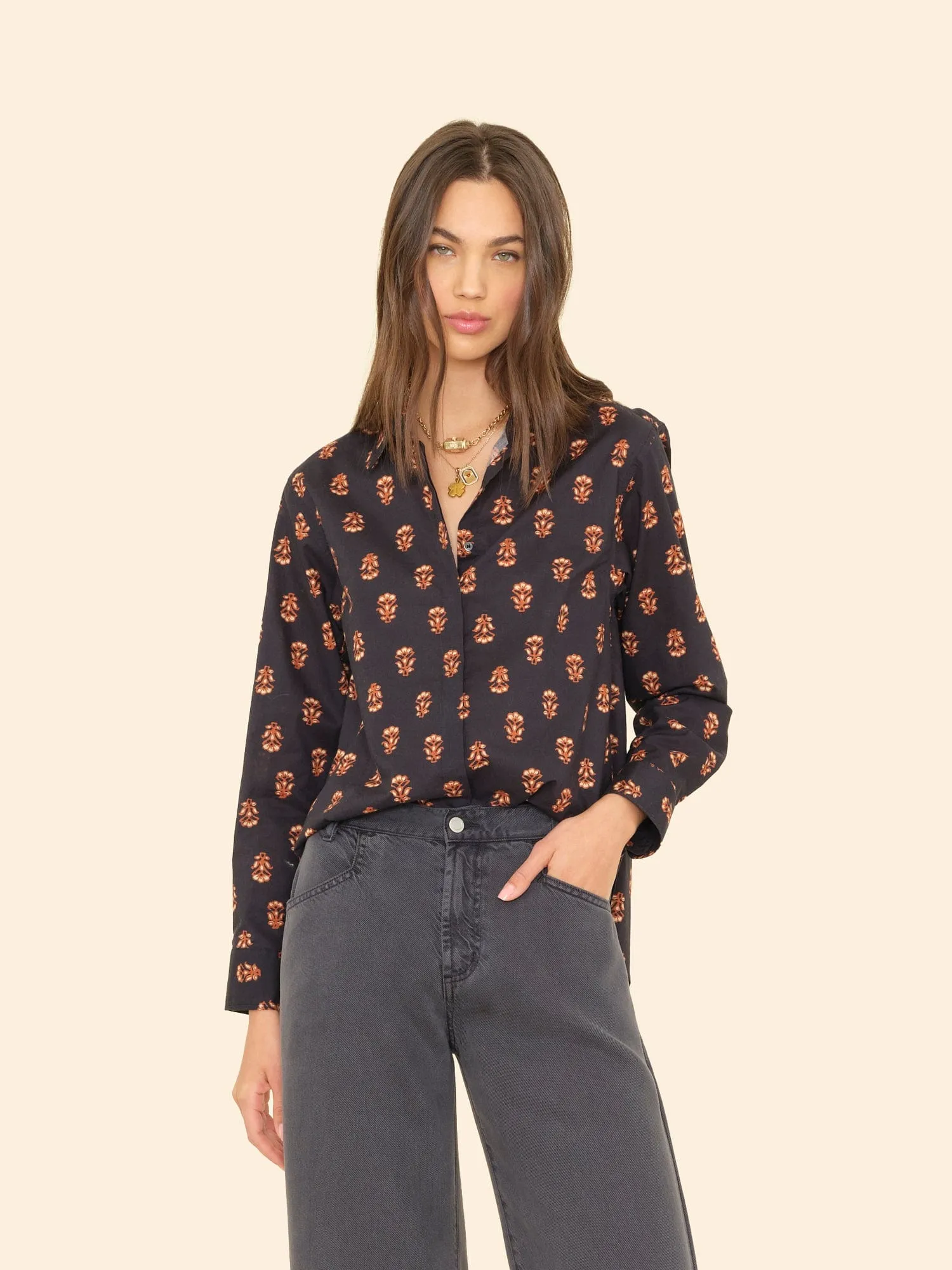 Wheat Stamp Emmie Shirt sold by XiRENA