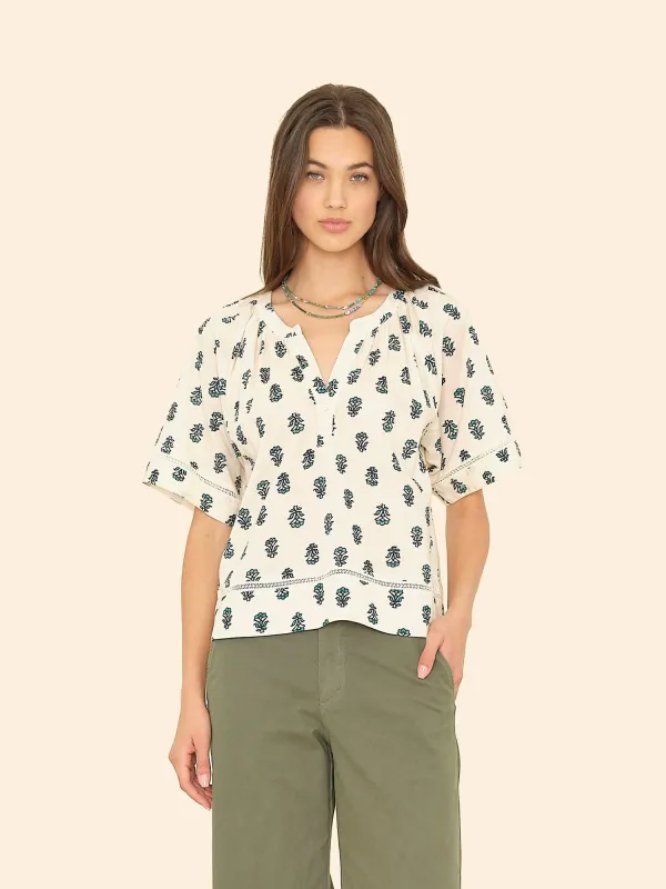 Clover Stamp Sadie Top sold by XiRENA