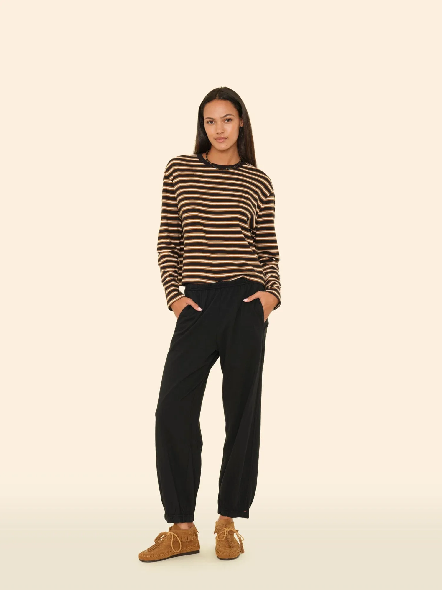 Black Crispin Pant sold by XiRENA