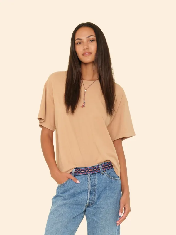 Saddle Palmer Tee sold by XiRENA