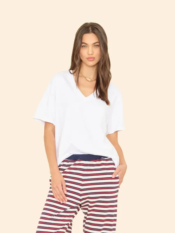 White Nate Tee made by XiRENA