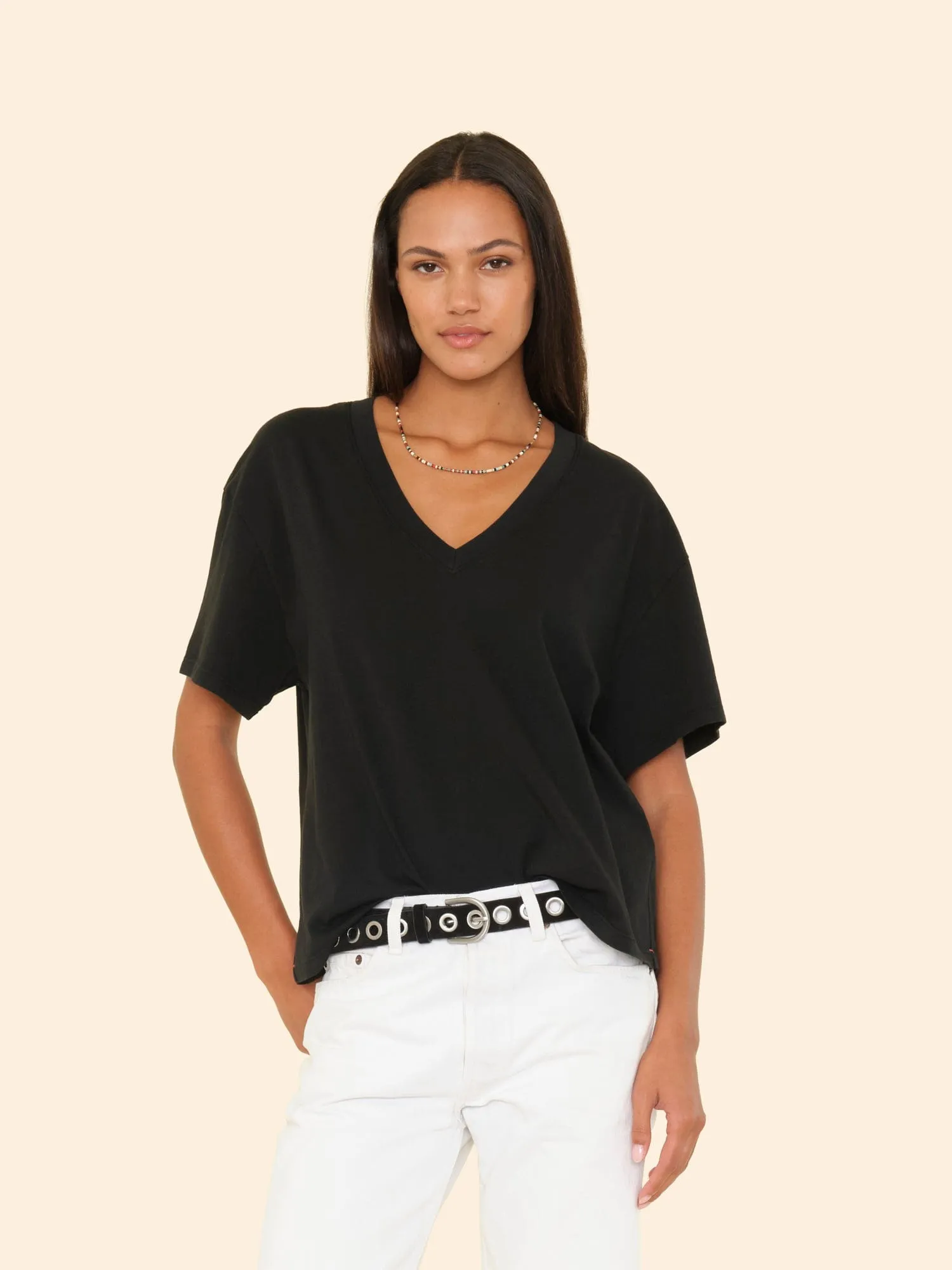 Black Nate Tee sold by XiRENA