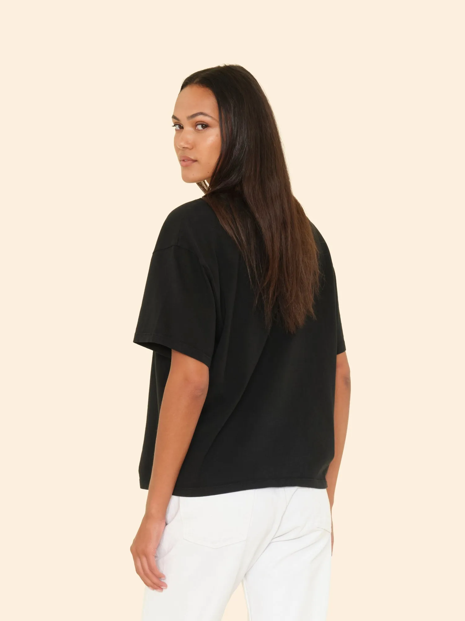 Black Nate Tee sold by XiRENA product image thumbnail 2