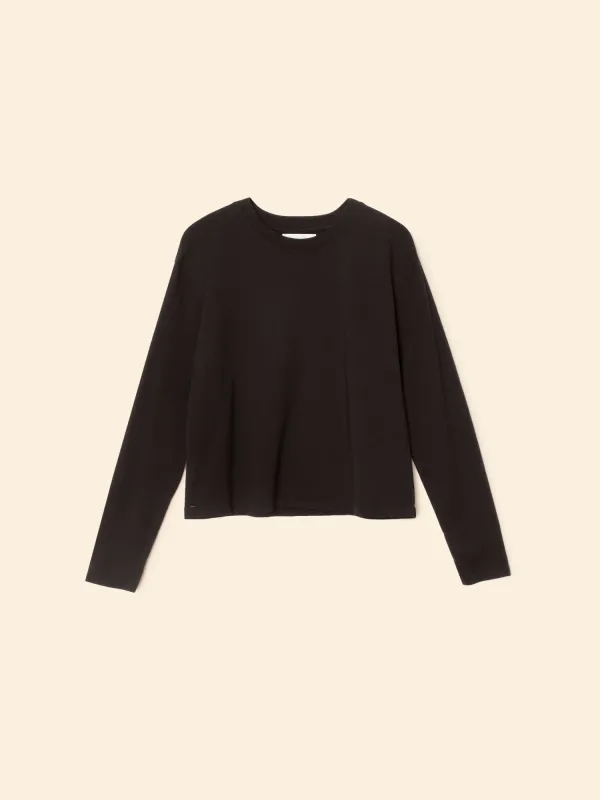 Black Terrance Tee sold by XiRENA