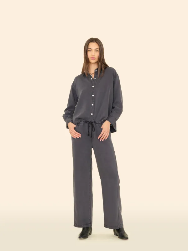 Almost Black Joey Denim Pant made by XiRENA