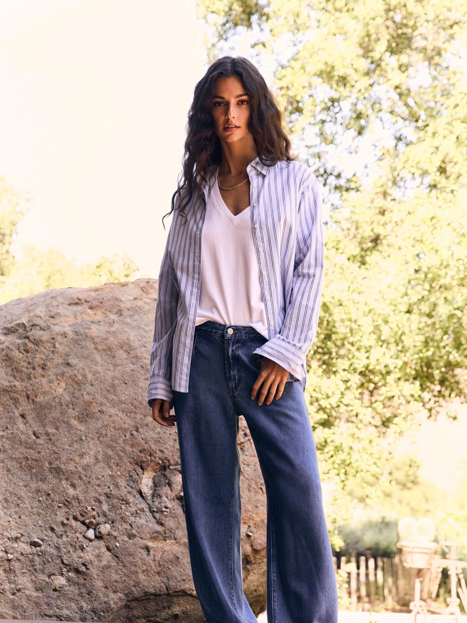 Voyage Blue Nixon Denim Pant sold by XiRENA product image thumbnail 2