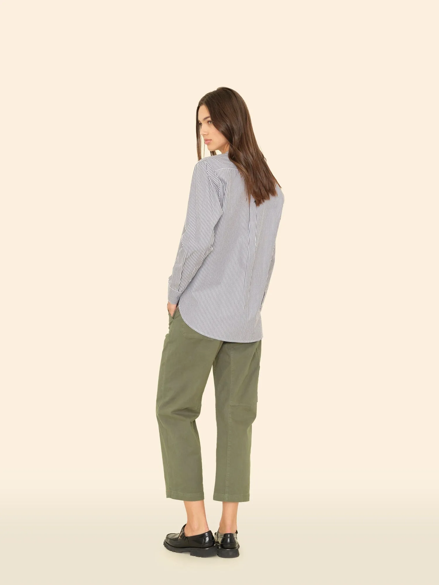 Army Green Rancho Twill Pant sold by XiRENA product image thumbnail 3