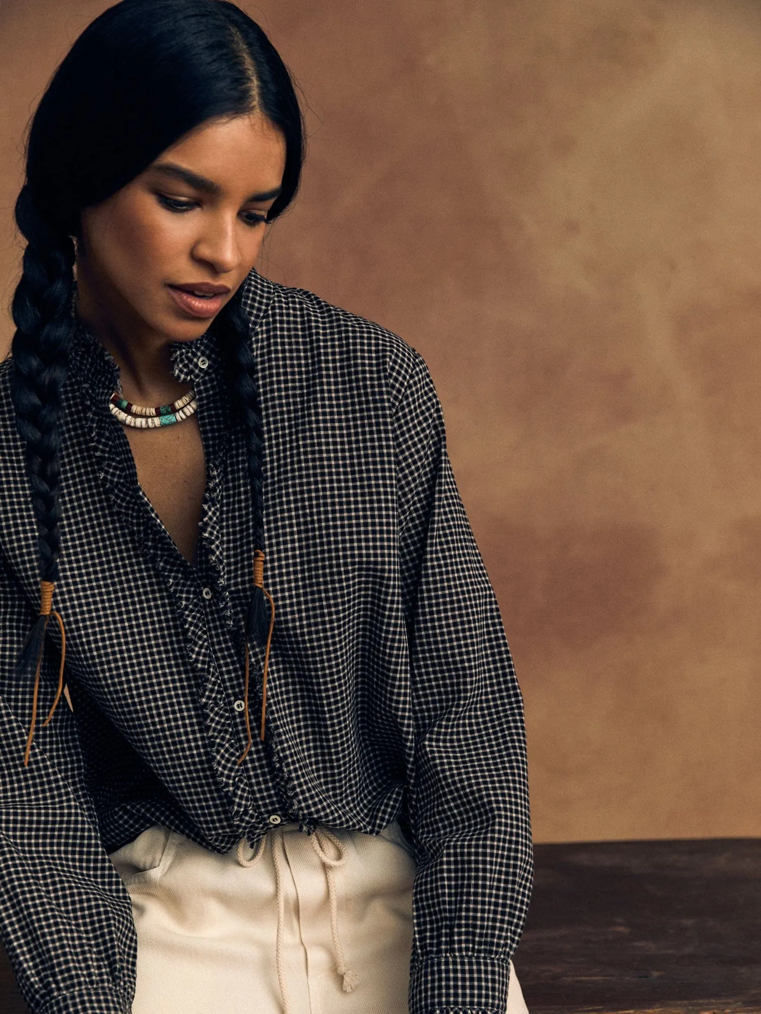 Black Pepper Amelie Shirt sold by XiRENA product image thumbnail 2