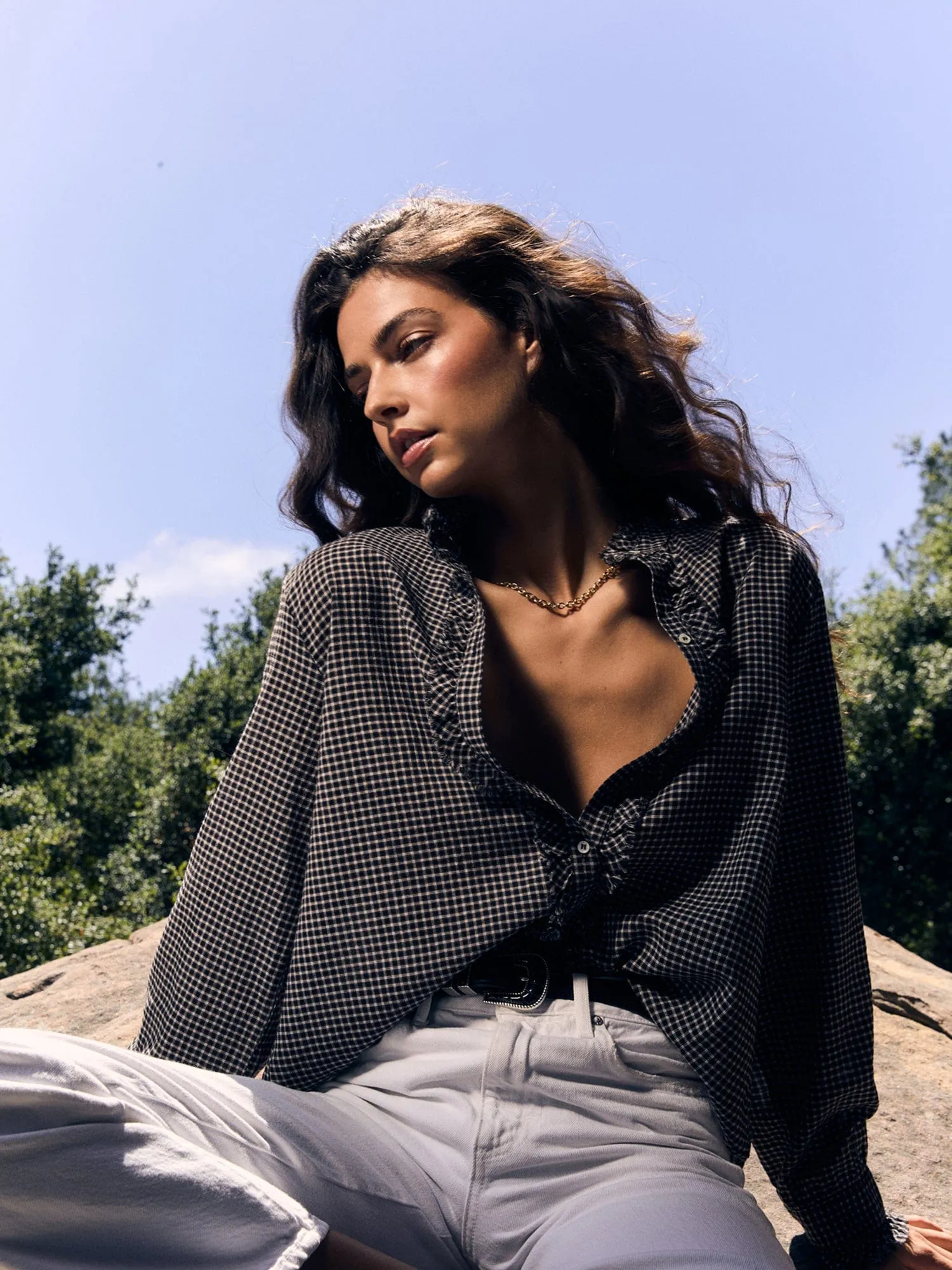 Black Pepper Amelie Shirt sold by XiRENA product image thumbnail 4