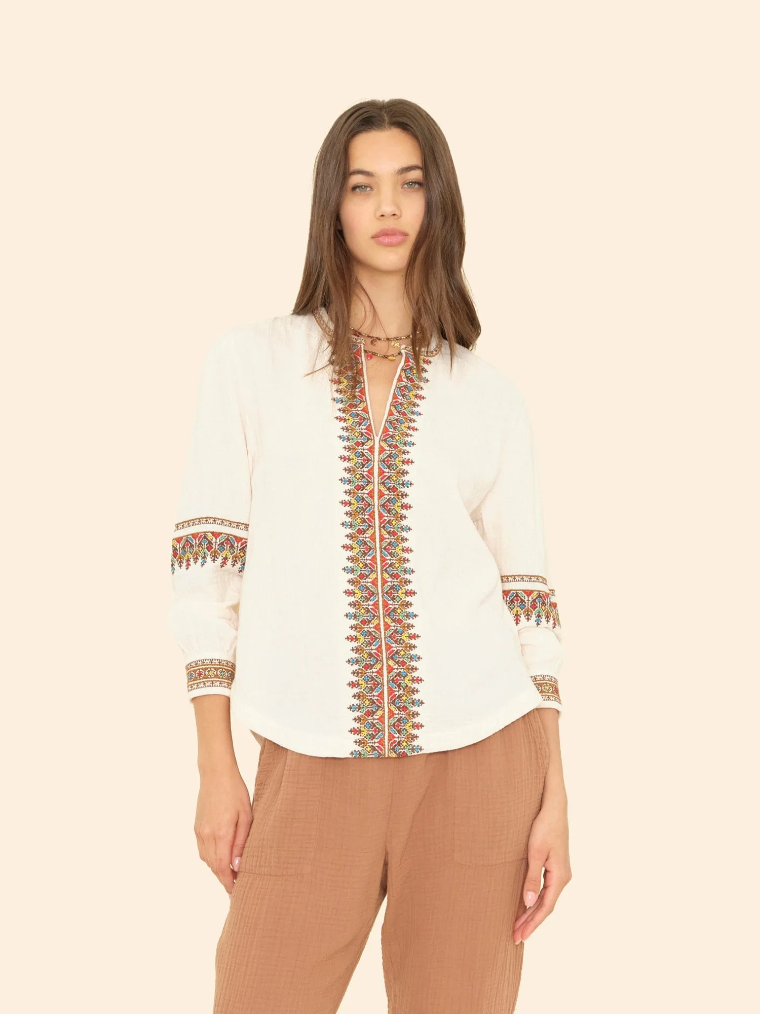 Oysterette Mina Top sold by XiRENA product image thumbnail 2