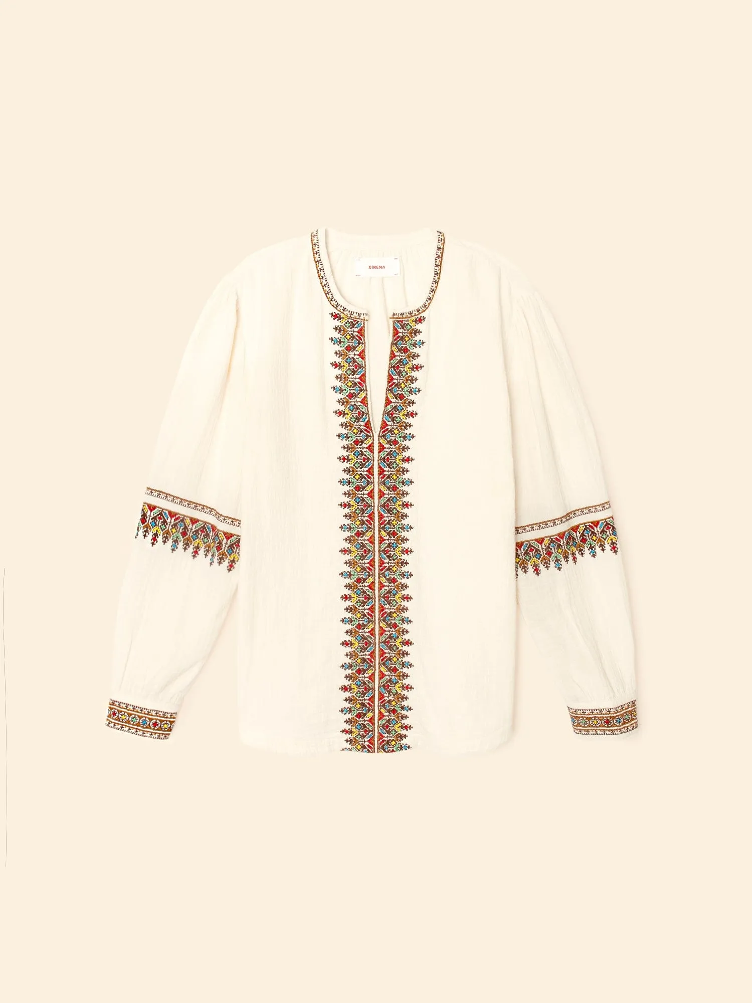 Oysterette Mina Top sold by XiRENA