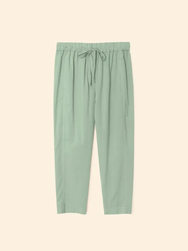 Sage Leaf Draper Pant made by XiRENA
