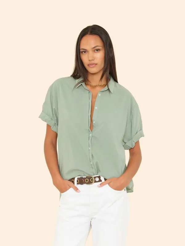 Sage Leaf Channing Shirt sold by XiRENA