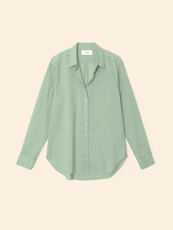 Sage Leaf Beau Shirt sold by XiRENA