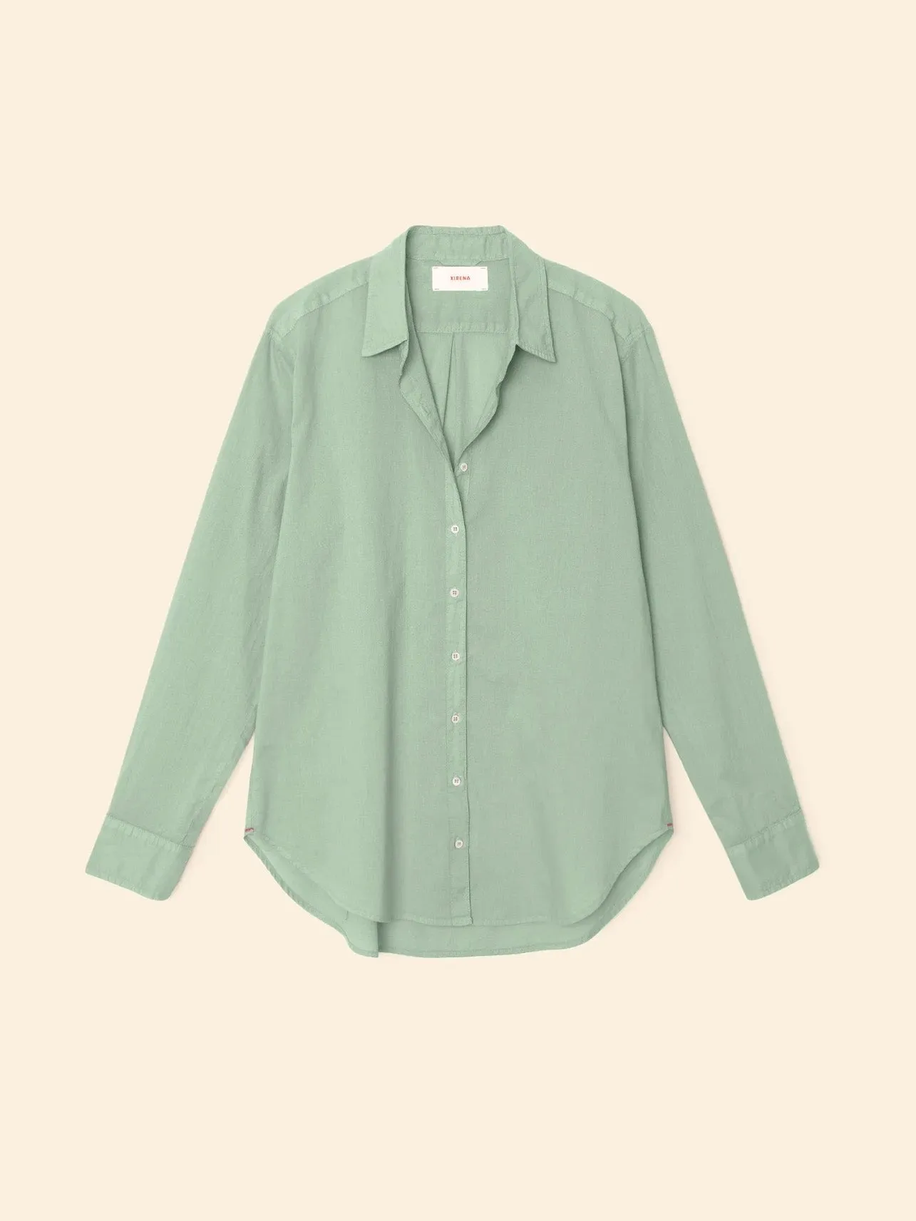 Sage Leaf Beau Shirt sold by XiRENA