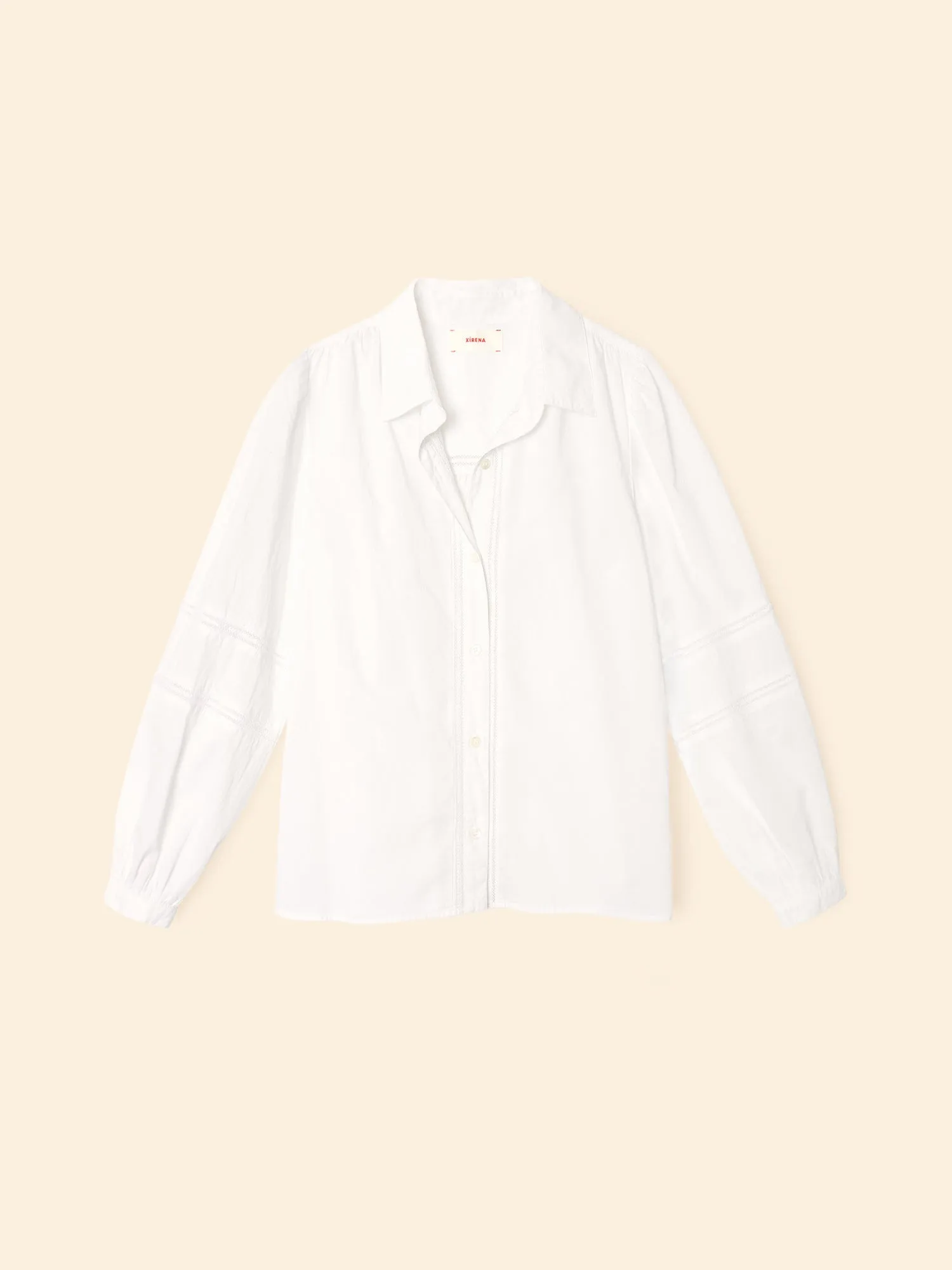 White Renata Shirt sold by XiRENA product image thumbnail 5