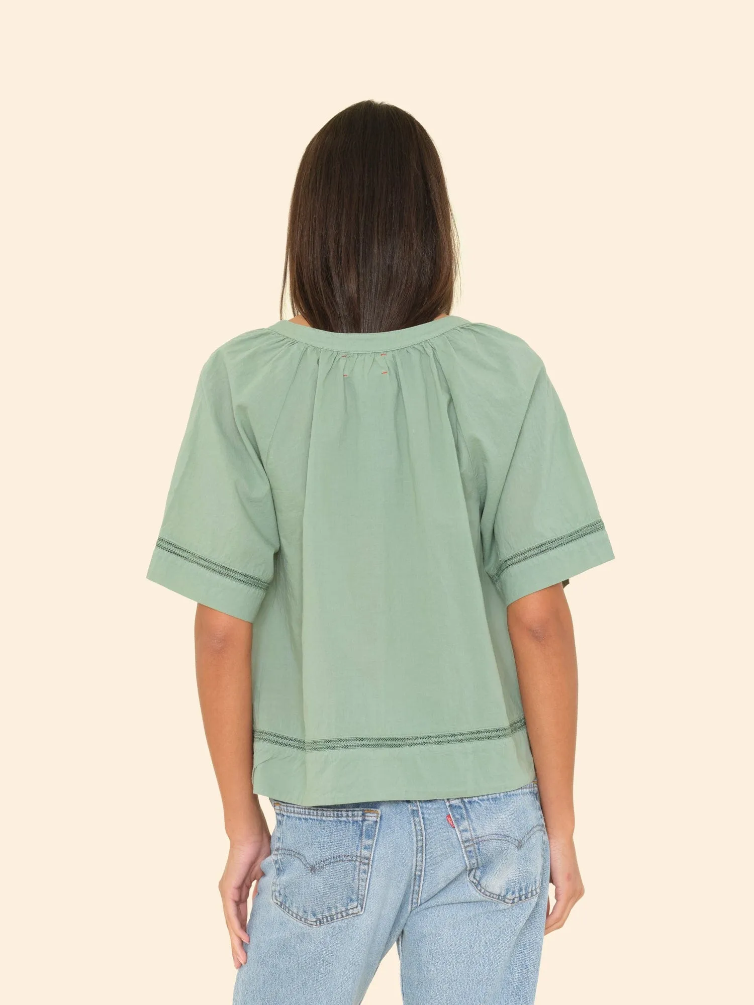 Sage Leaf Sadie Top sold by XiRENA product image thumbnail 2