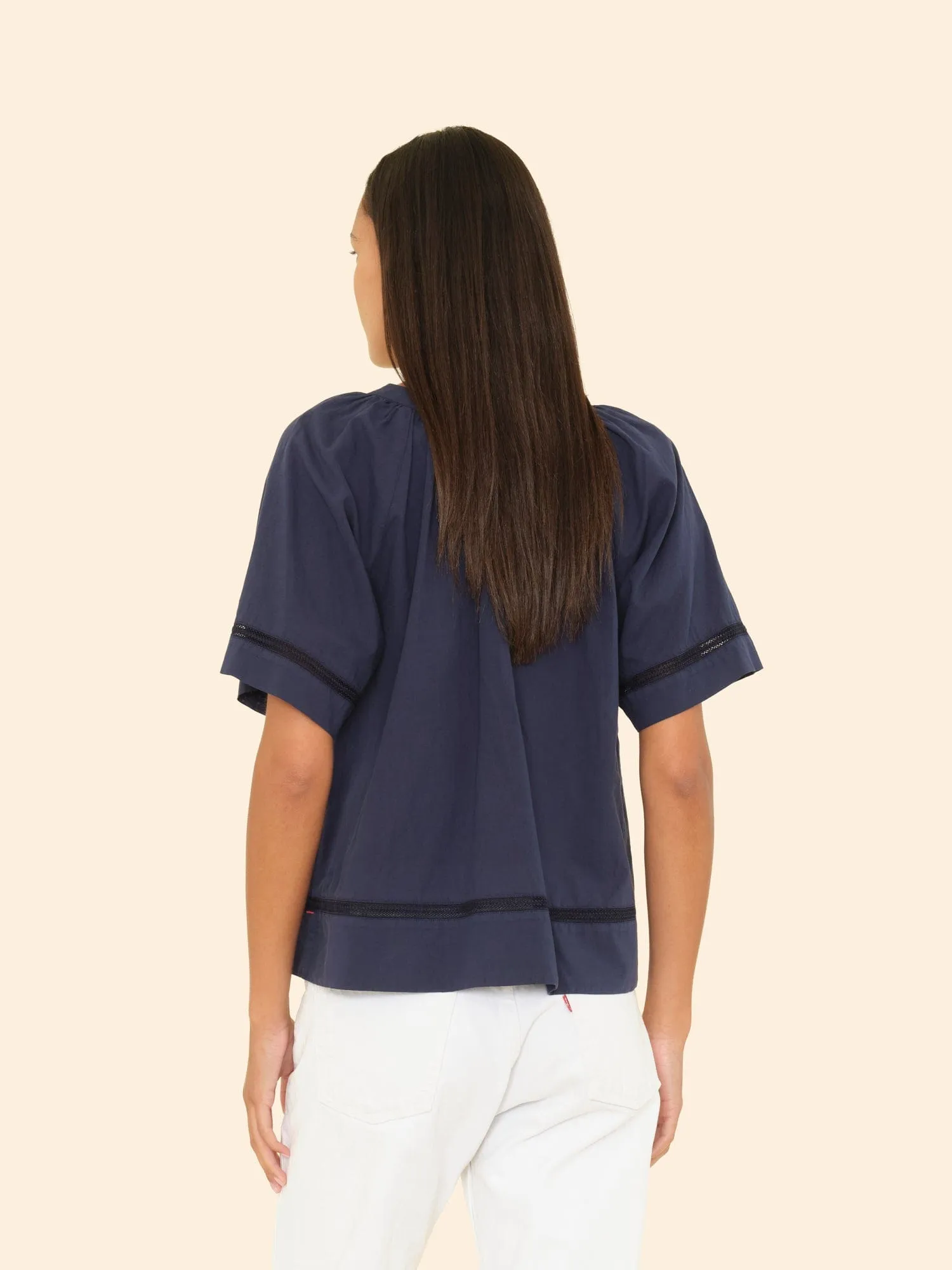 Navy Sadie Top sold by XiRENA product image thumbnail 2