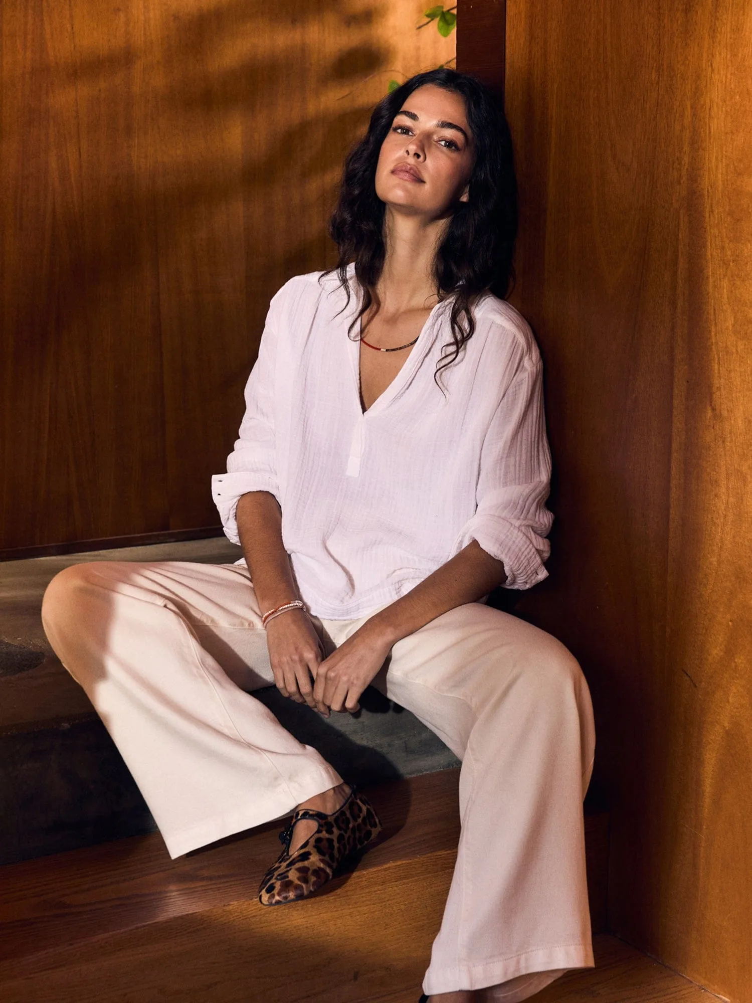 White Brody Top sold by XiRENA product image thumbnail 4