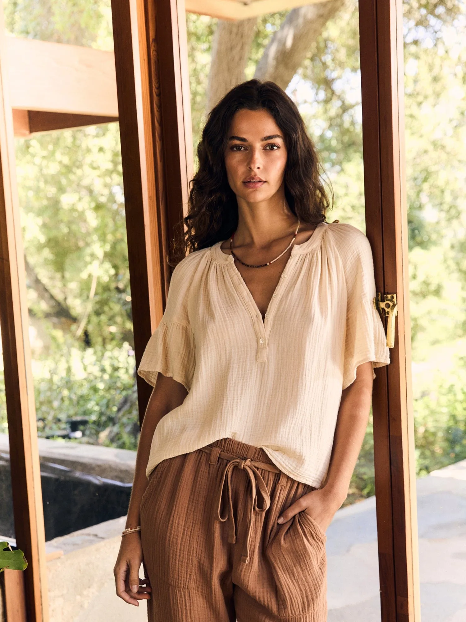 Oysterette Nia Top sold by XiRENA product image thumbnail 2