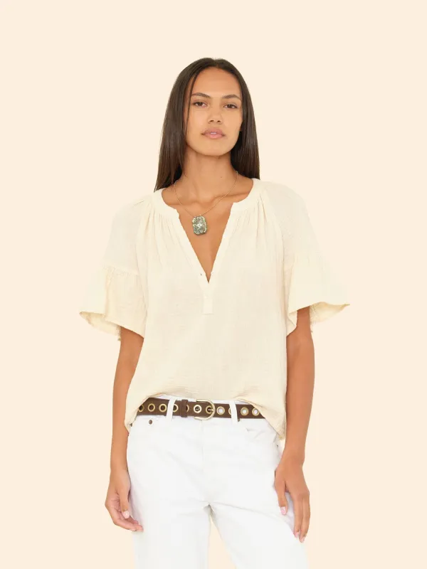 Oysterette Nia Top sold by XiRENA