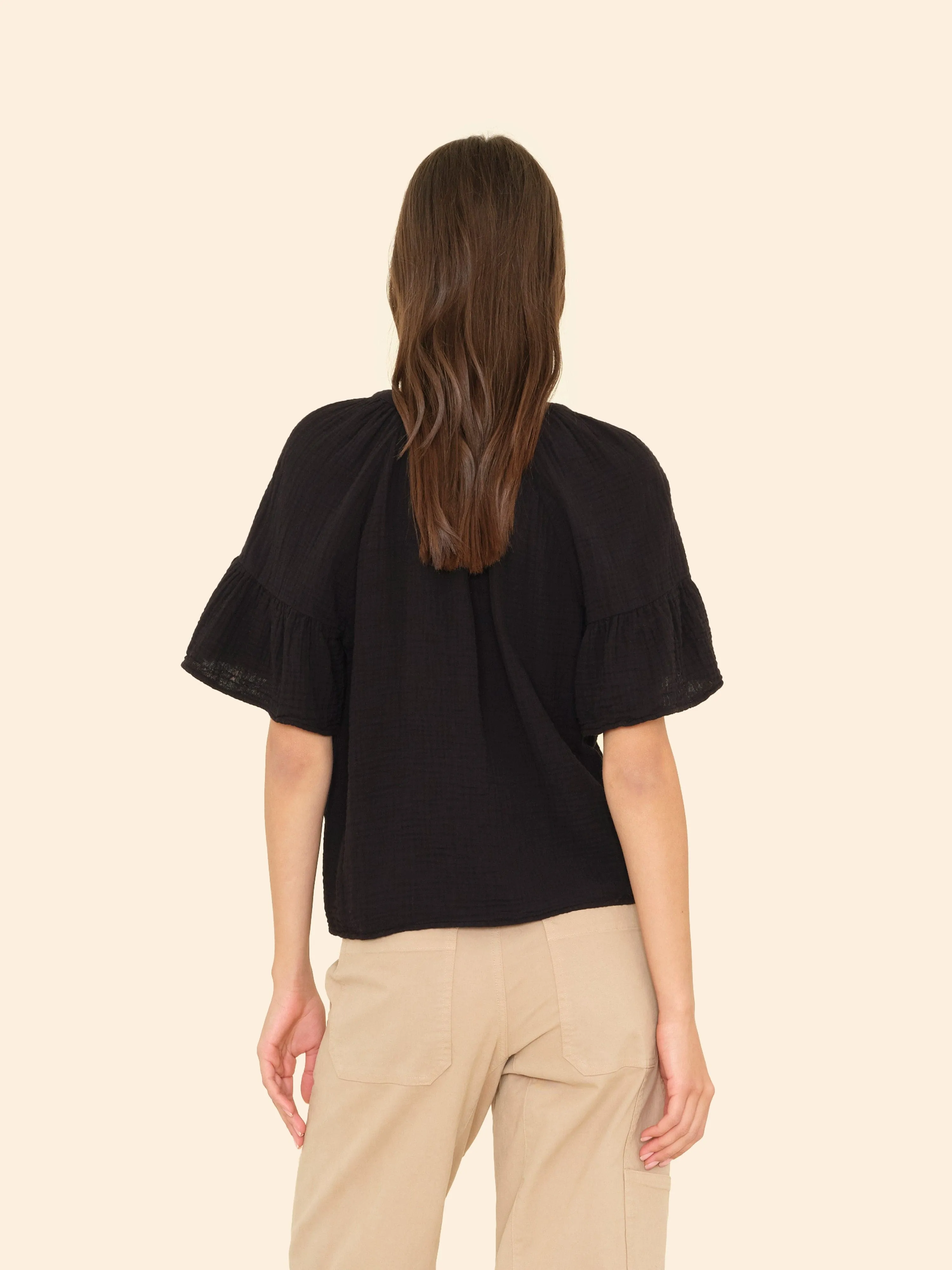 Black Nia Top sold by XiRENA product image thumbnail 2