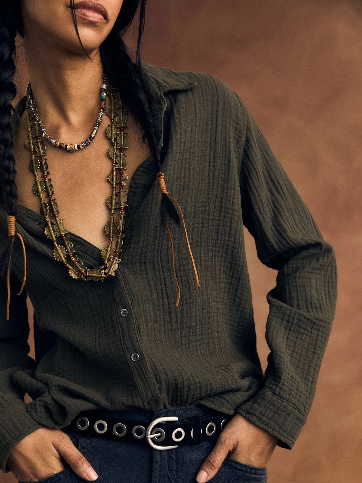 Vineleaf Scout Shirt sold by XiRENA product image thumbnail 2