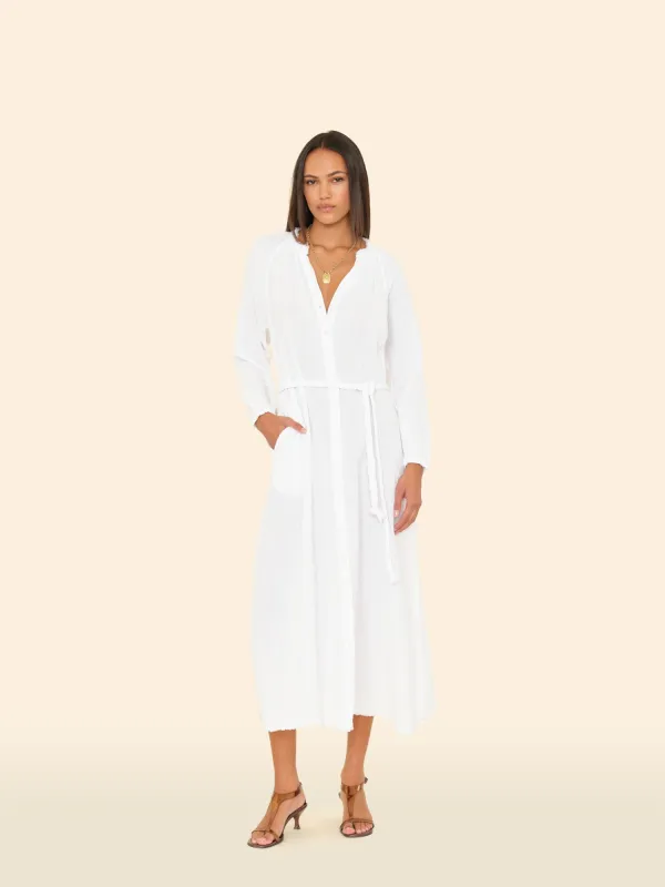 White Andrea Dress sold by XiRENA