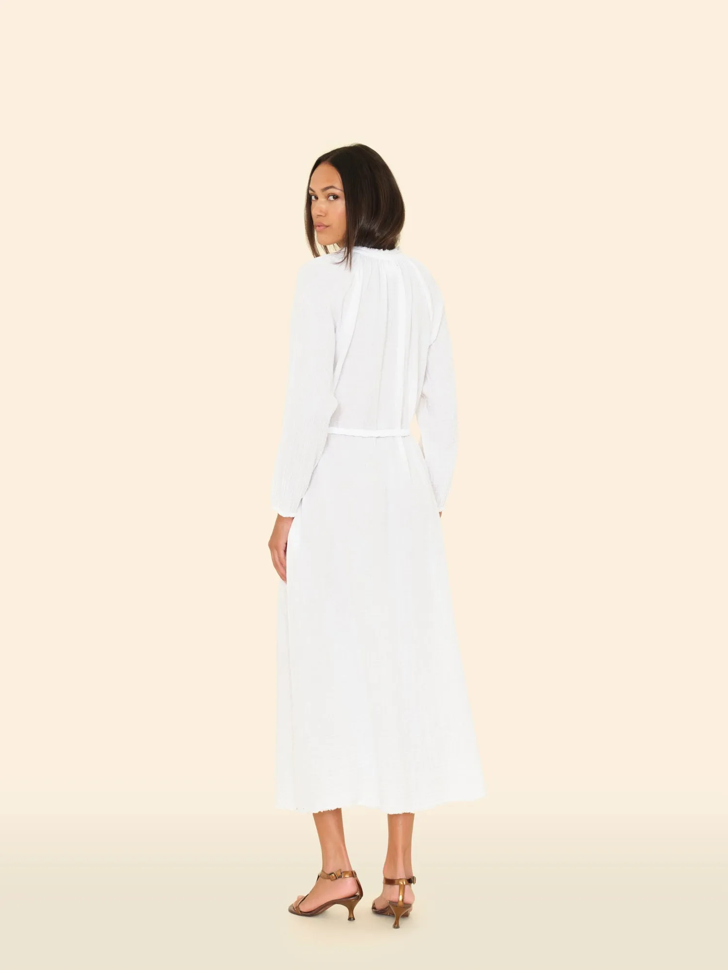 White Andrea Dress sold by XiRENA product image thumbnail 2