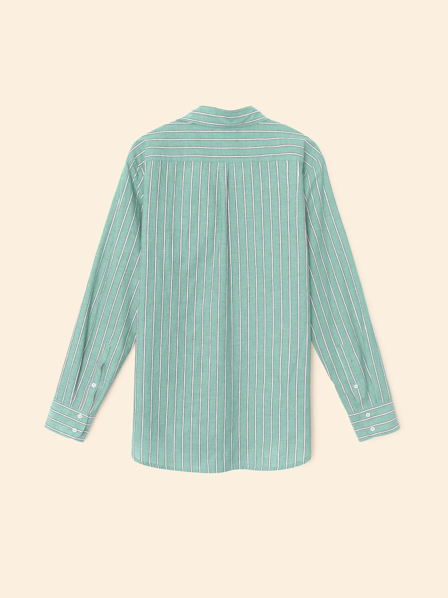 Cilantro Stripe Beau Shirt sold by XiRENA product image thumbnail 4